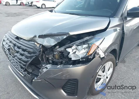 2021 Nissan Kicks S Xtronic Cvt from USA, damaged, VIN 3N1CP5BV1ML488532